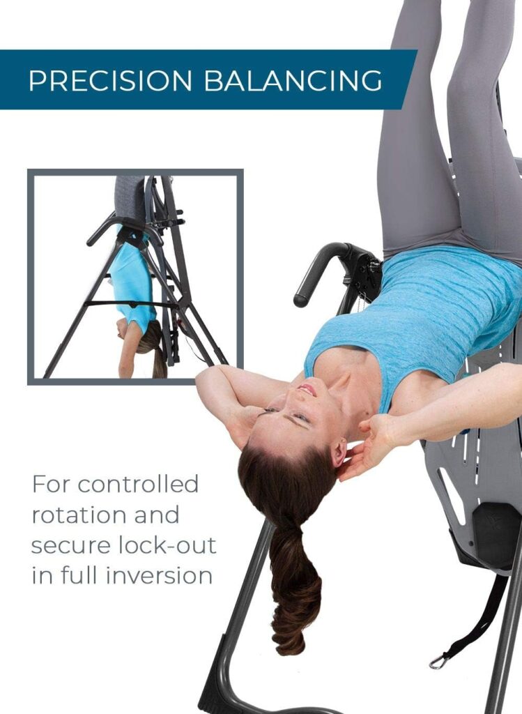 Teeter FitSpine X1 Inversion Table, Back Pain Relief Kit, FDA-Registered